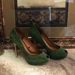 Women’s Zara Peep Toe Heels